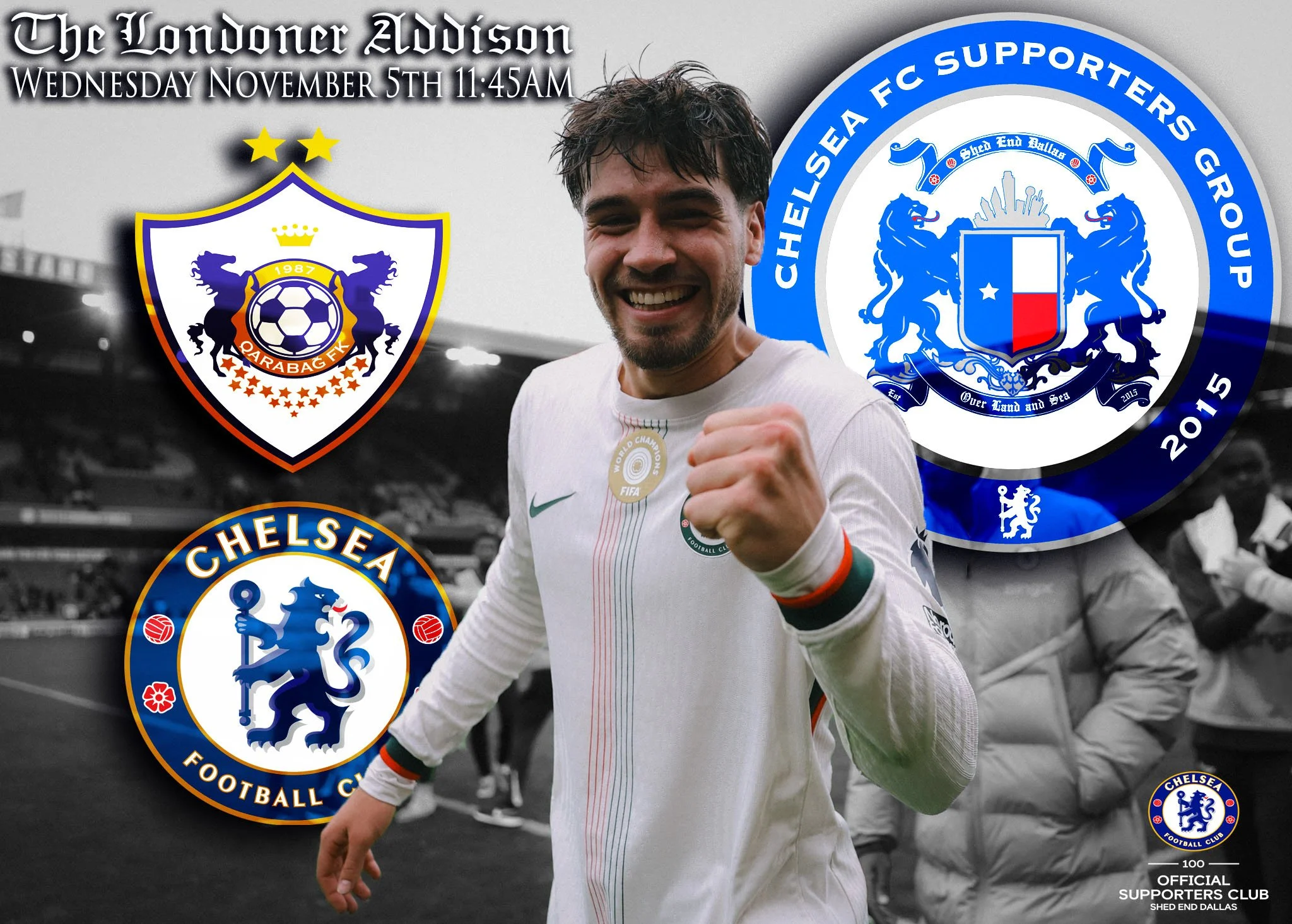 Qarabag FK vs Chelsea FC - Champions League Match Day #4