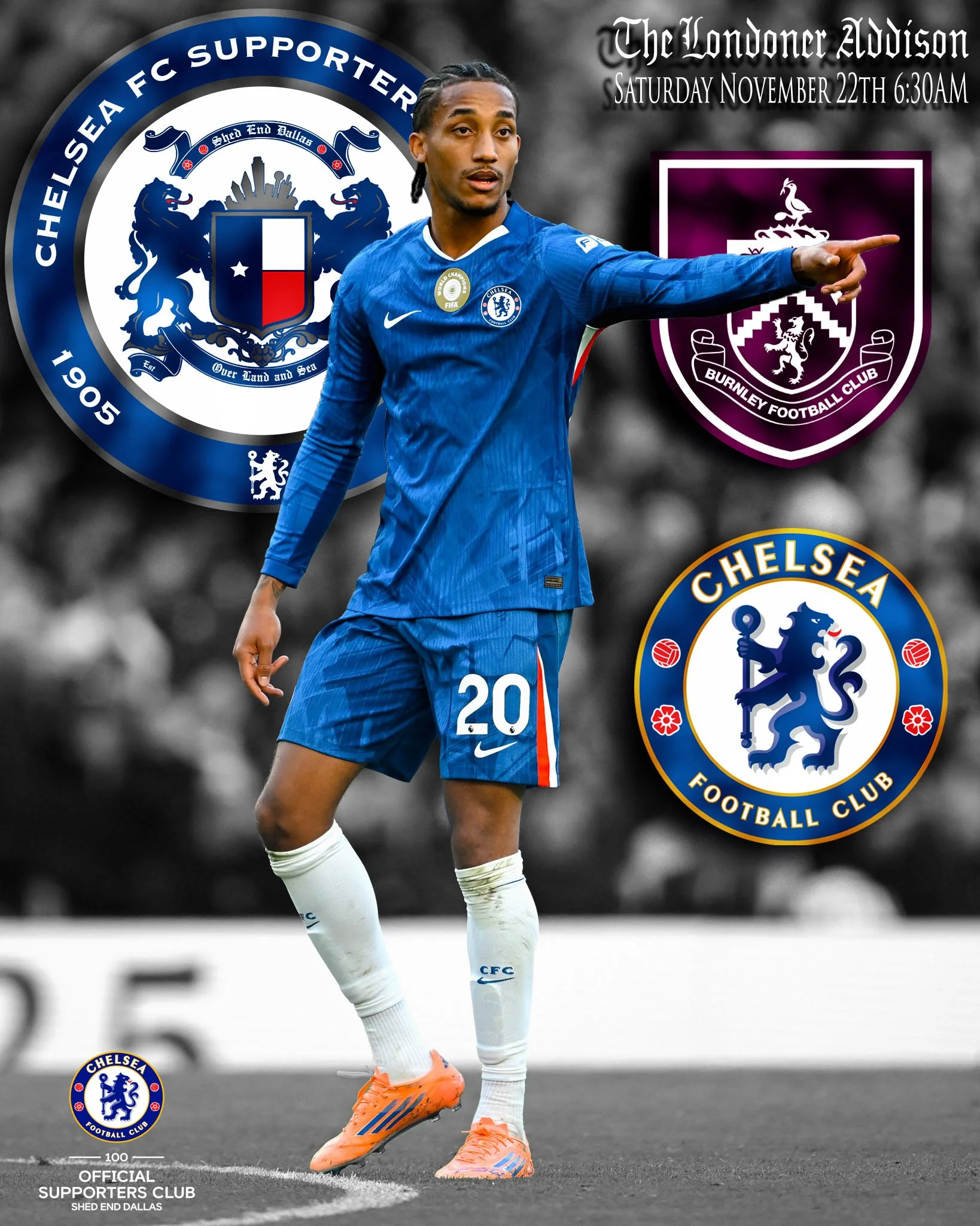 Burnley FC vs Chelsea FC - Match Day #12