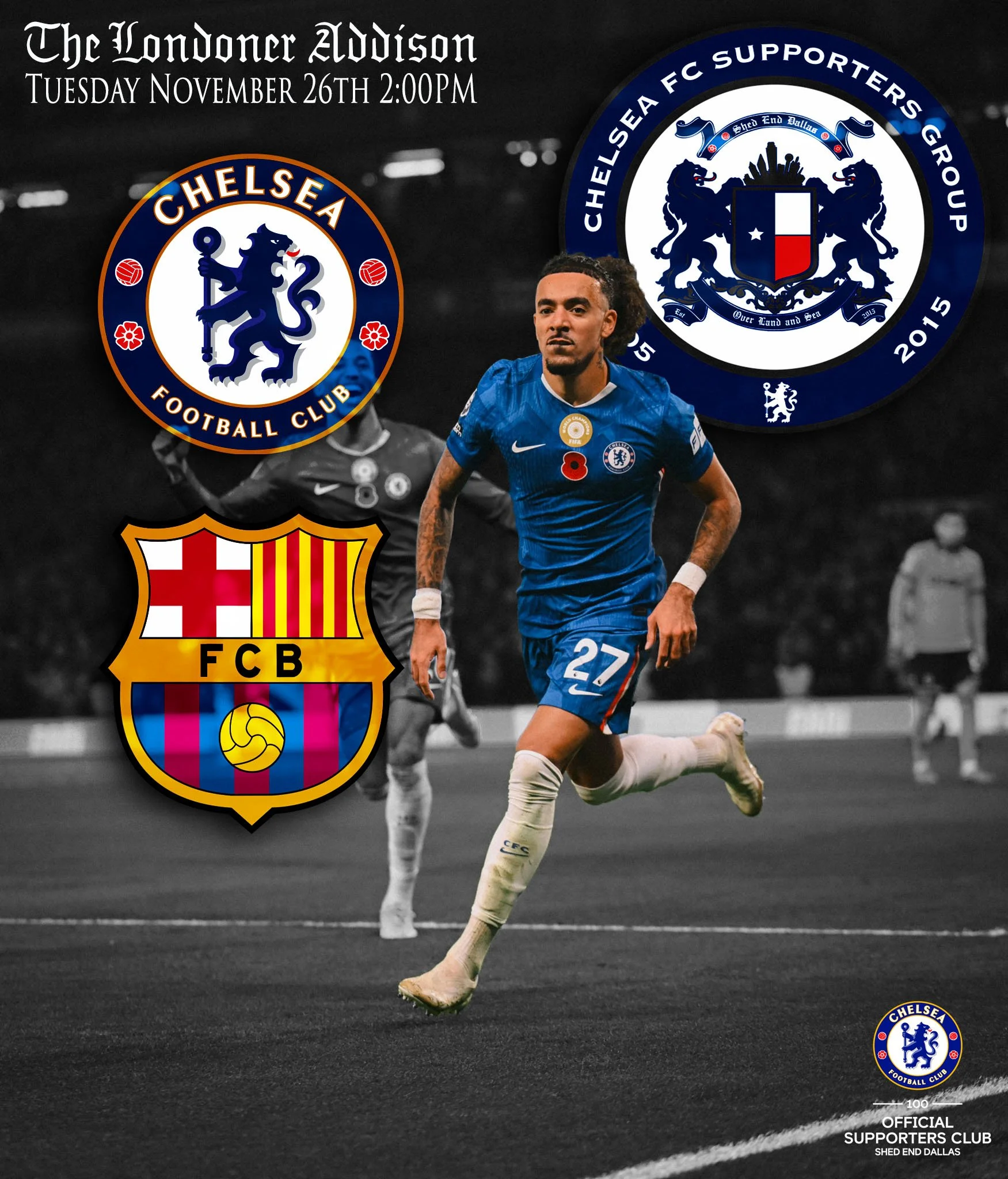 Chelsea FC vs FC Barcelona - Champions League Match Day #5