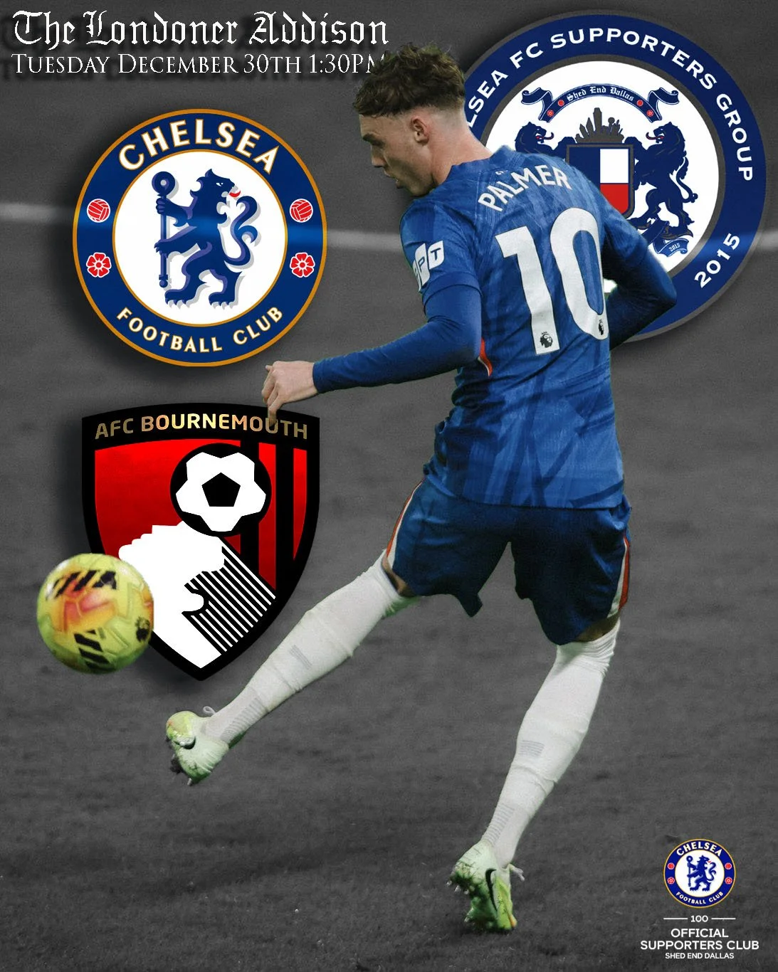 Chelsea FC vs AFC Bournemouth - Match Day #19