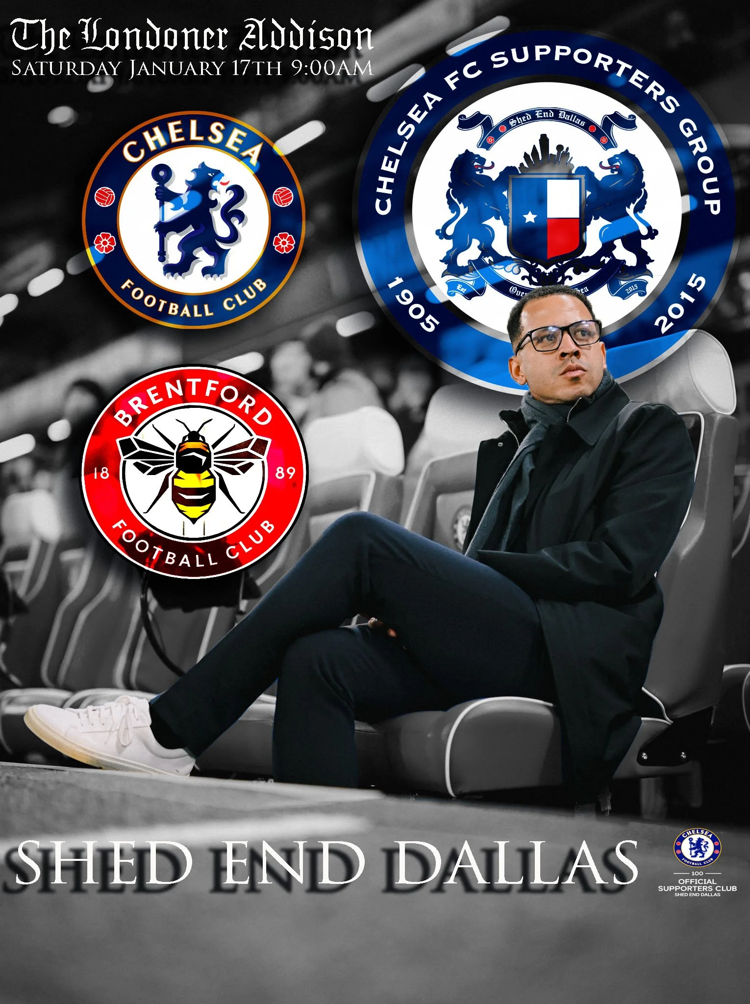 Chelsea FC vs Brentford FC - Match Day #22
