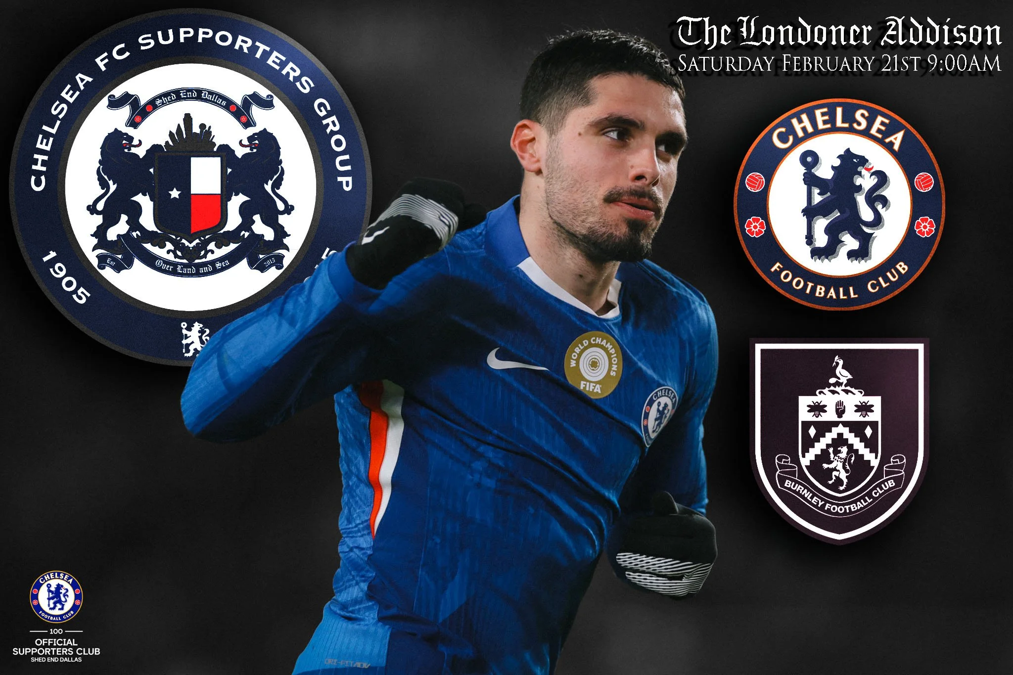 Chelsea FC vs Burnley FC - Match Day #27