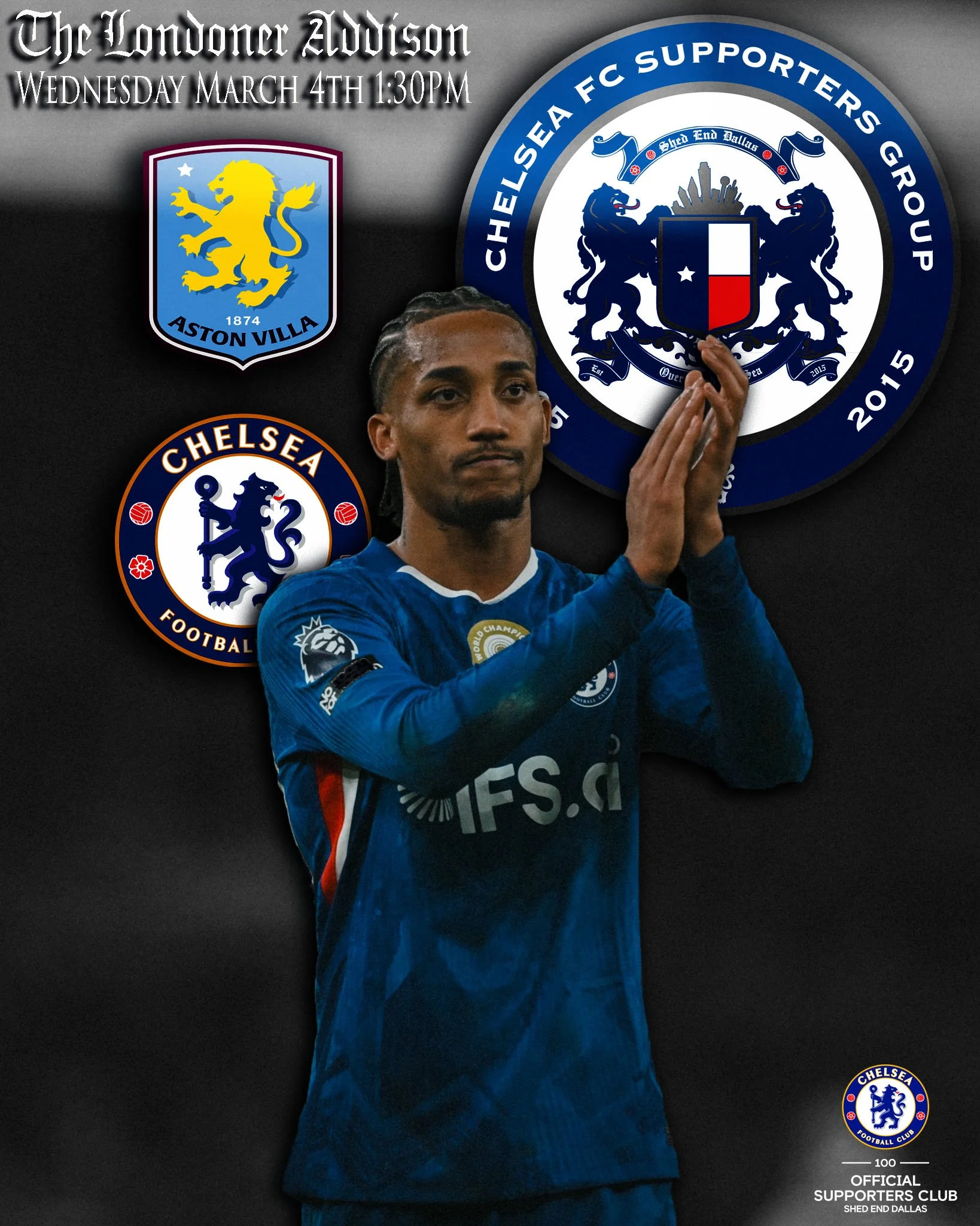 Aston Villa FC vs Chelsea FC - Match Day #29