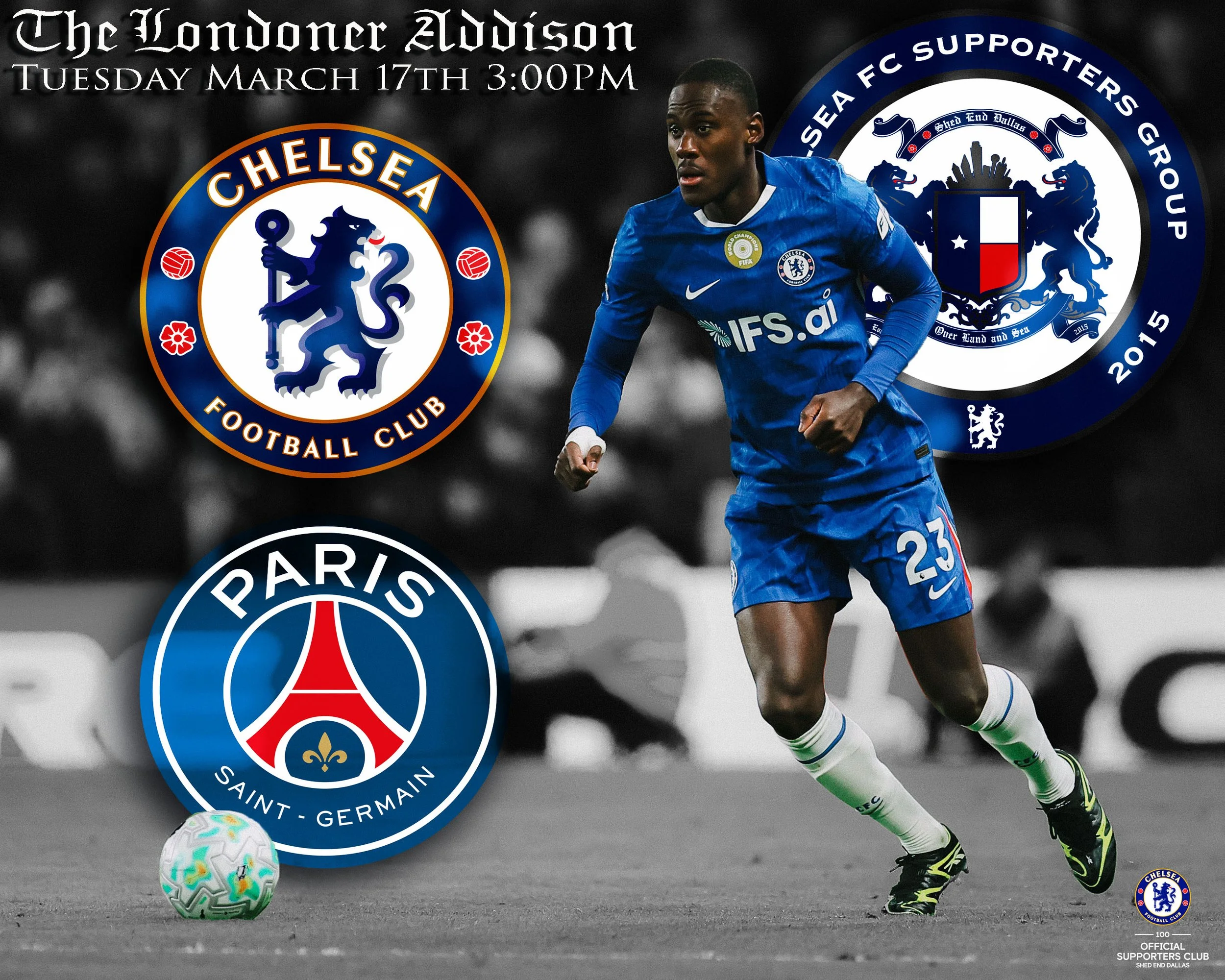 Chelsea FC vs Paris Saint-Germain FC - Champions League Round of 16 2nd Leg