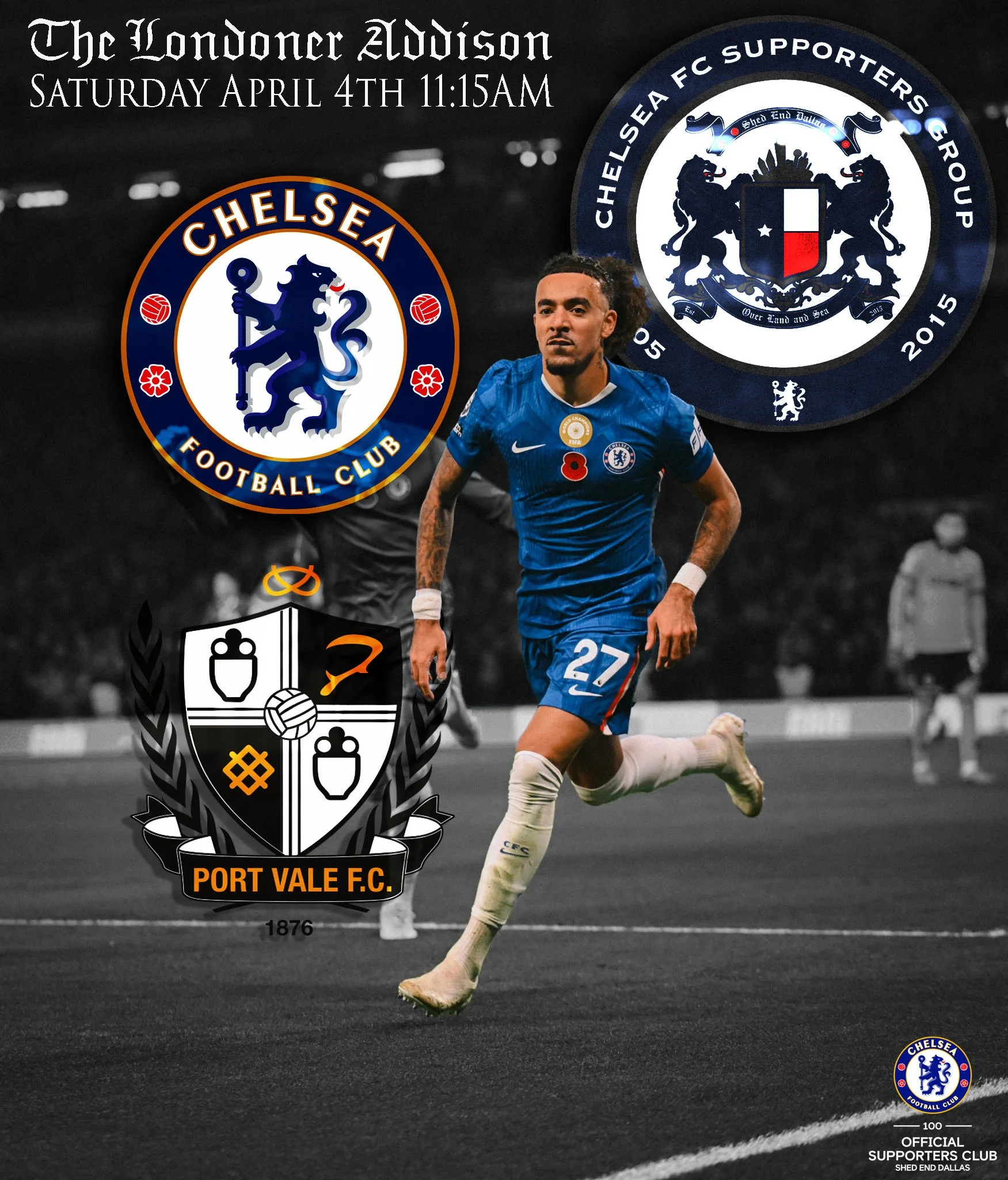 Chelsea FC vs Port Vale FC - FA Cup Quarterfinals