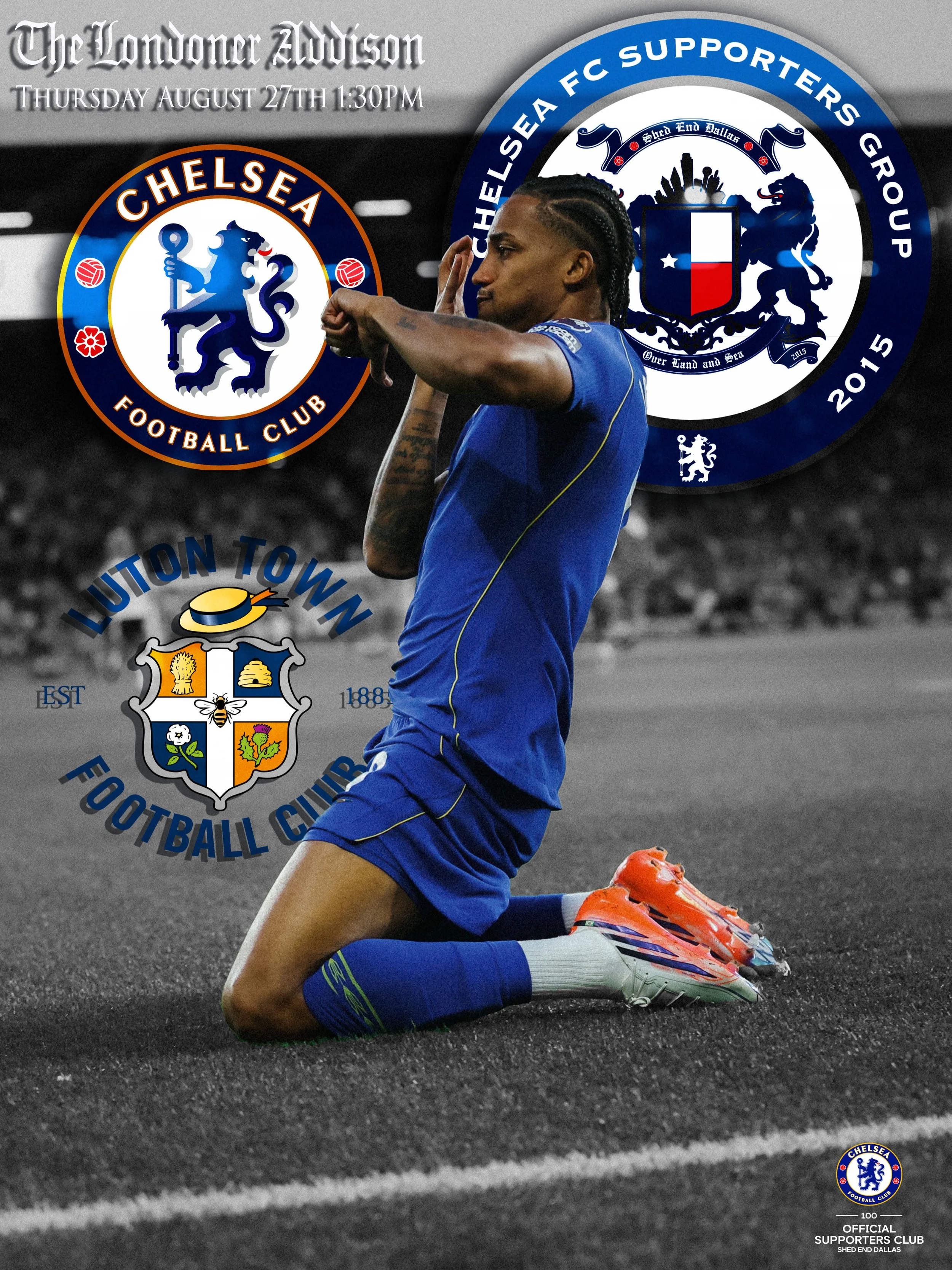 Chelsea FC vs Luton Town FC - Carabao Cup 2nd Round