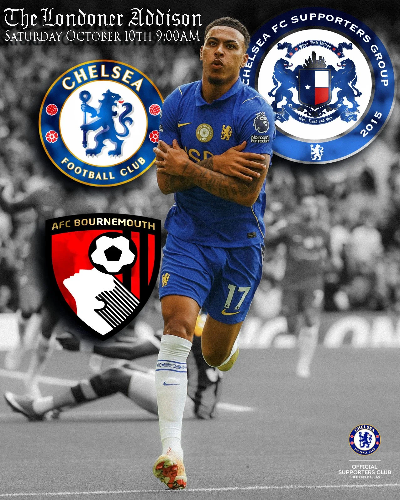 Chelsea FC vs AFC Bournemouth - Match Day #6