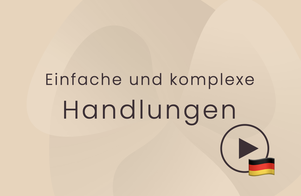 Einfache &amp; komplexe Handlungen bei traumatisierten Personen (Bettina Mombauer)