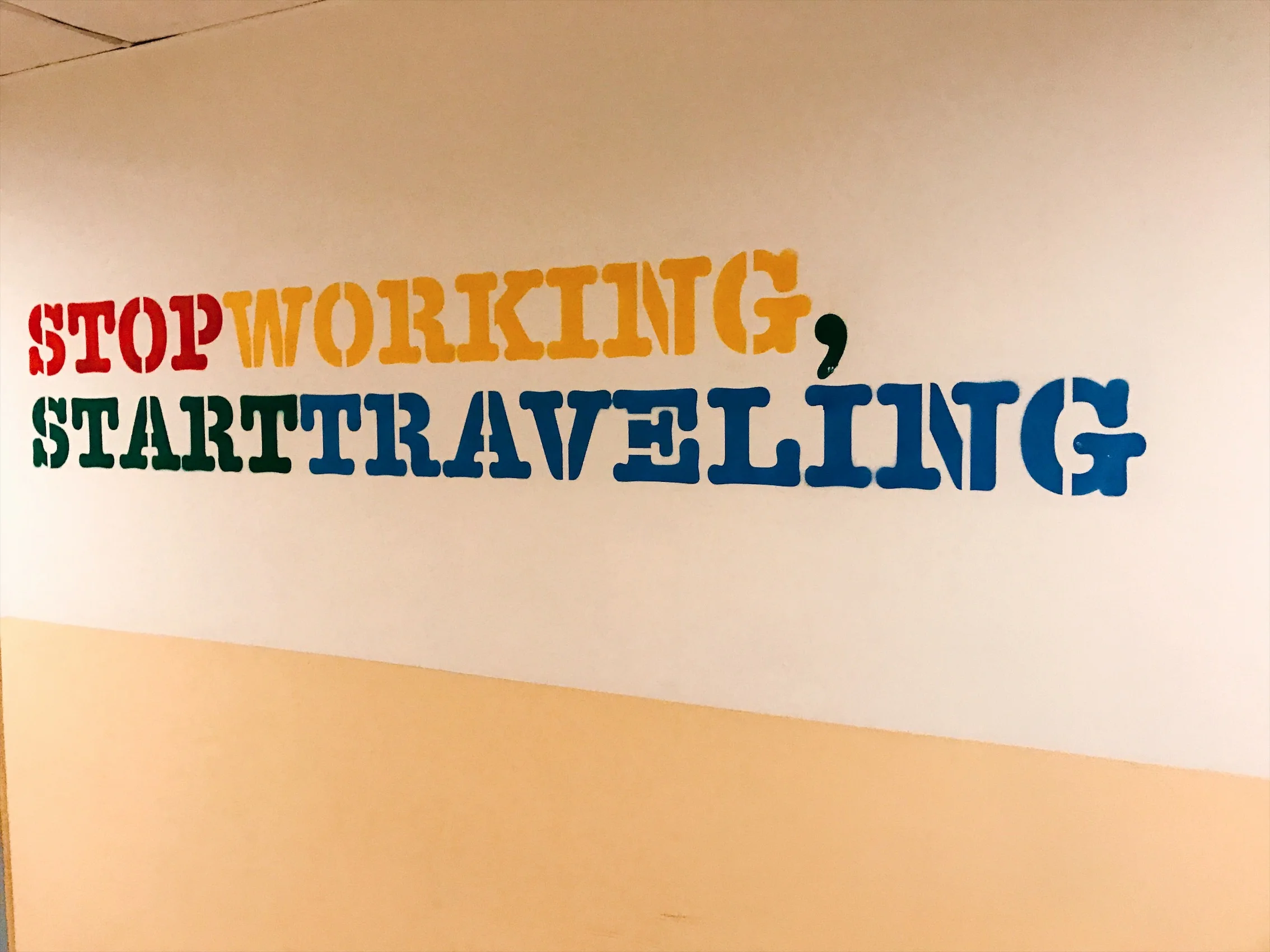 We have the same motto. 