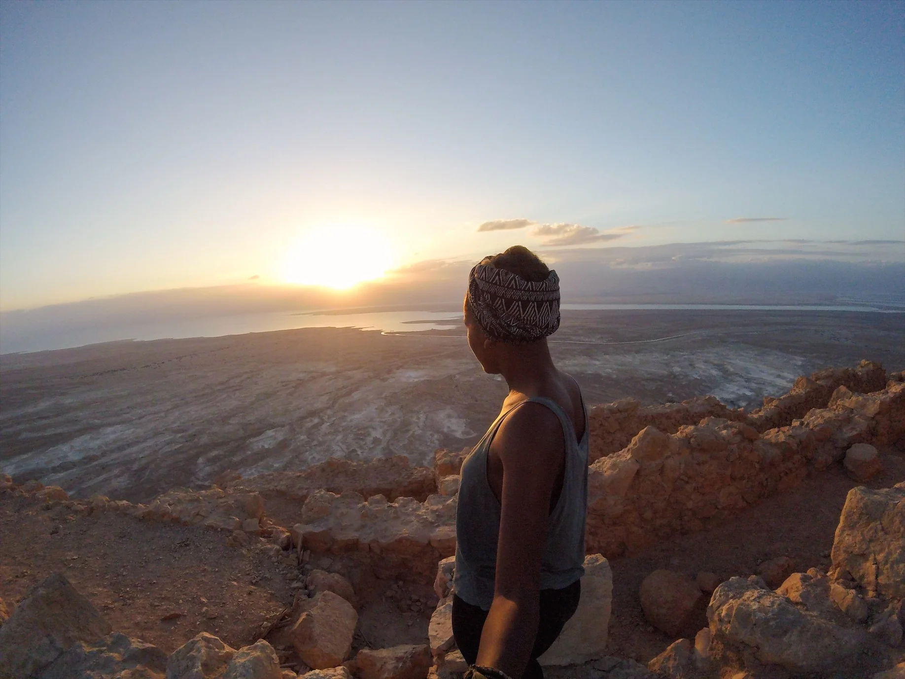 Top of Masada- Masada Sunrise tour