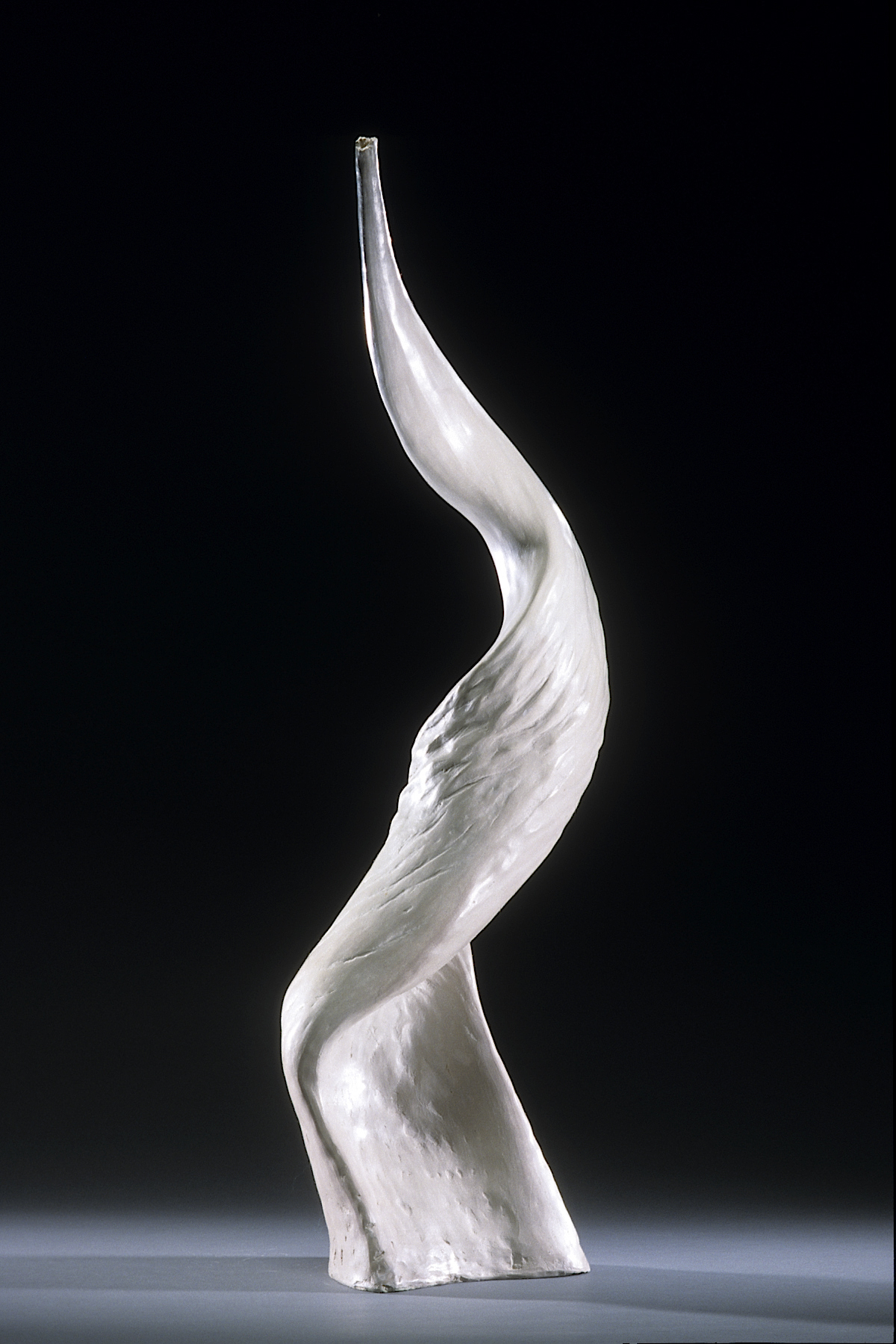    Shofar 2, &nbsp; &nbsp;  2002    clay, kiln- and pit-fired    37” h.  