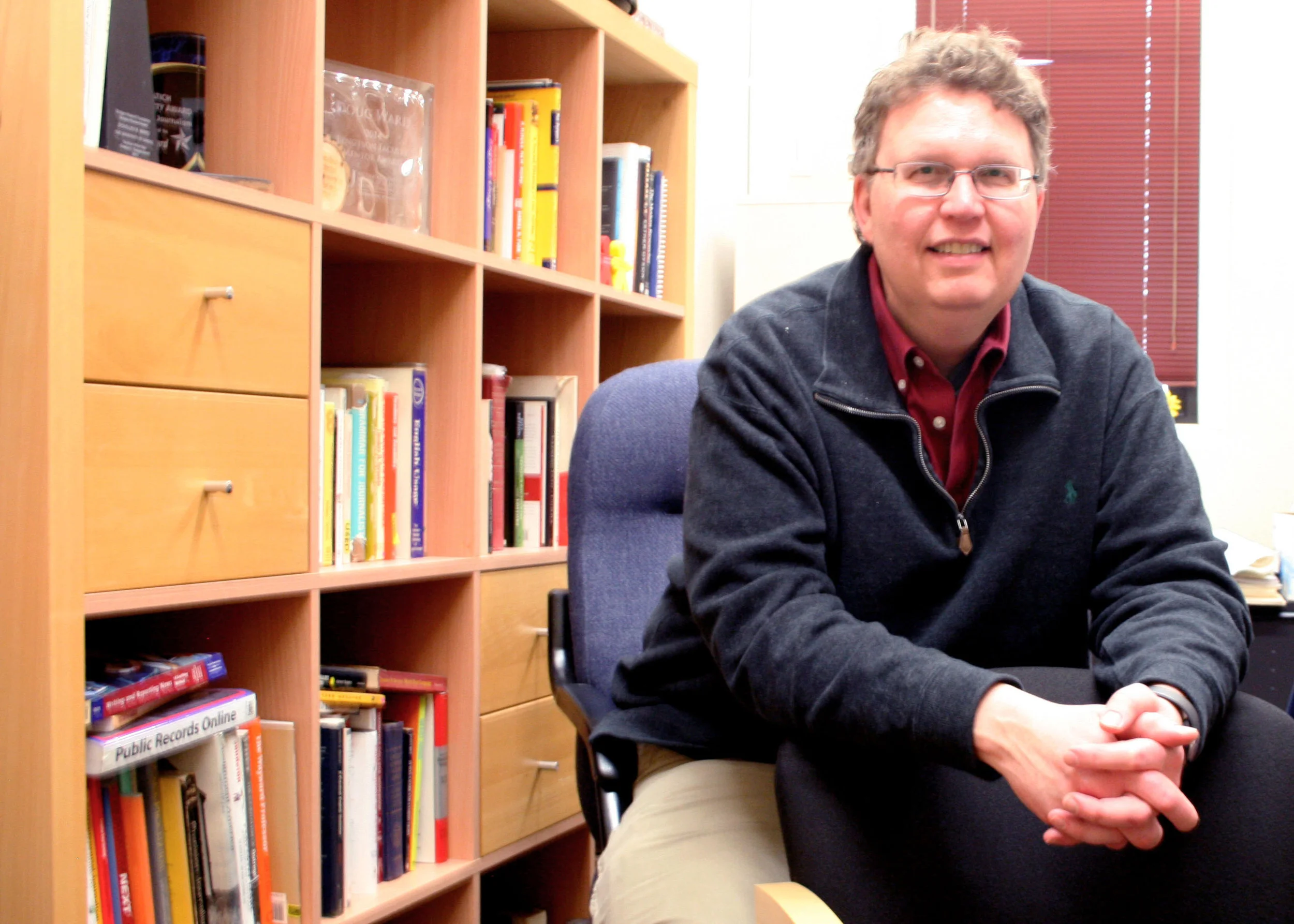Associate Professor Doug Ward created the online master's program in digital content strategy, which launches this summer.