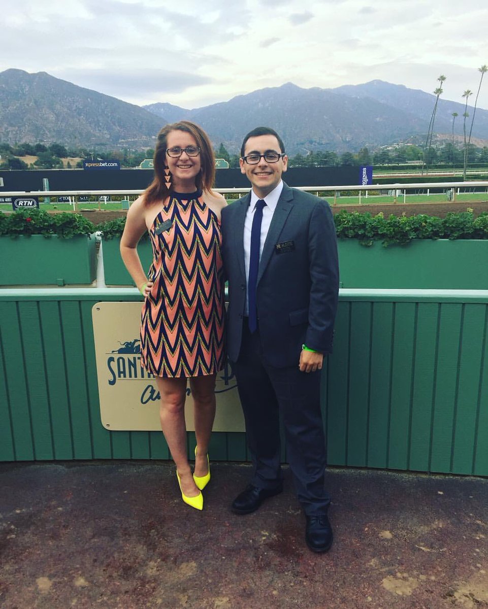 Amie Just, J-School student and 2015 Jim Murray Memorial Scholarship winner, attended the award ceremony with Chasen in Los Angeles.