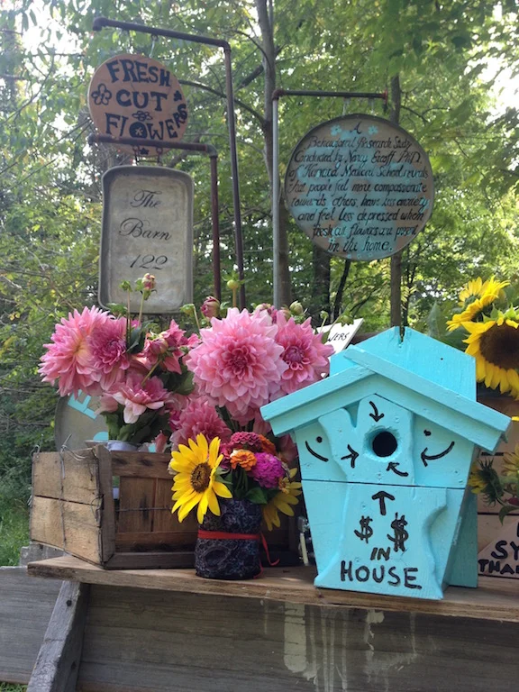 Flower Sale at Black Meadow Barn, 2014-15