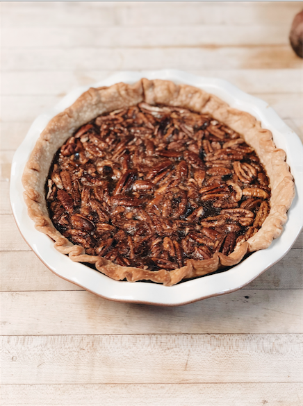 Yes, this is a full size pie which will not be at Mistletoe, but it isn’t it so pretty?