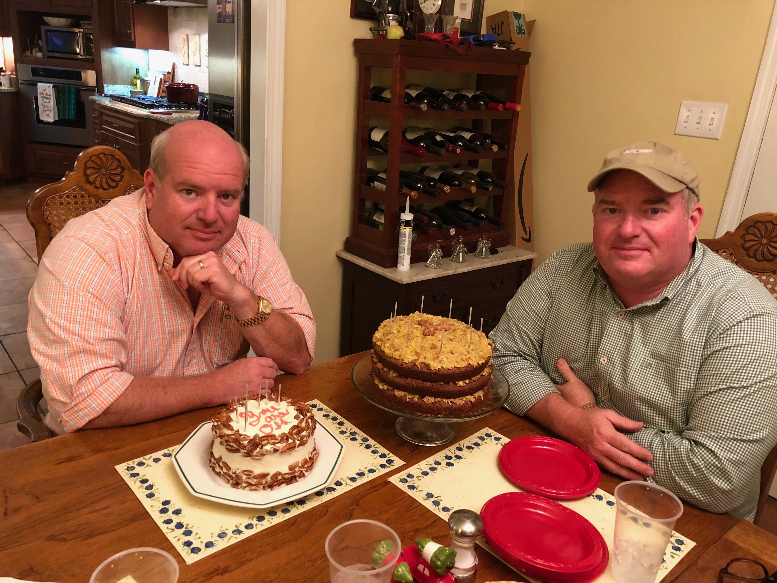 David can’t remember how old he is, so maybe we could cut him into like a pecan tree and count the rings? Or ask Donald and subtract five minutes?