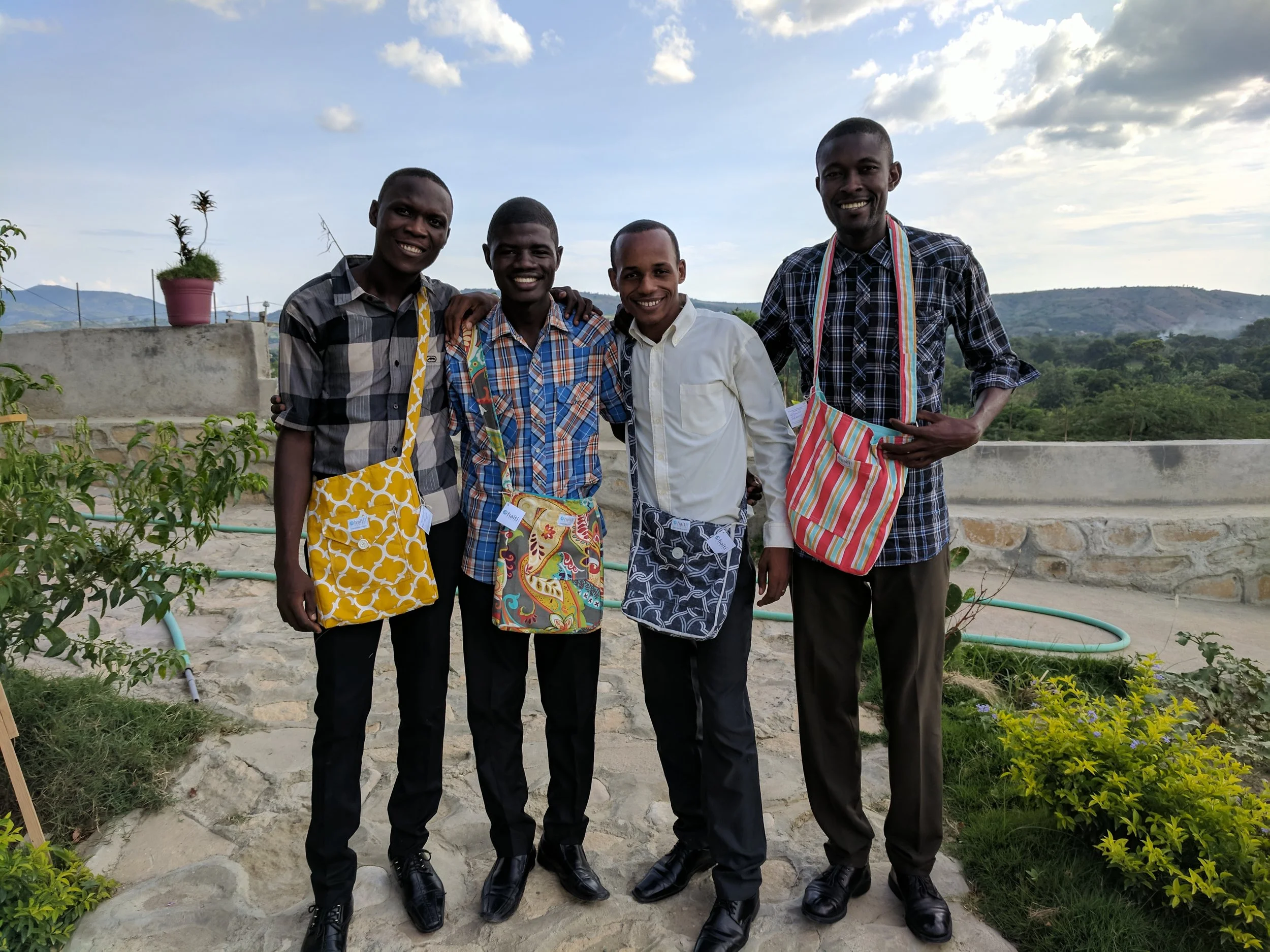 Left to Right - Daryl, Rod Lain, Wilson and Johnson