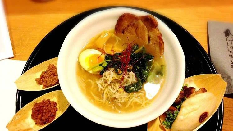 Torino Ramen, a pop-up restaurant started by Japan native Chikako Jo, hosts a five-course BYOB dinner at Hofherr Meat Co. in Northfield. For $40, enjoy a trio of bite-size appetizers, steamed buns with beef, a palate-cleansing citrus sorbet, a choice between chicken-broth ramen with roasted pork or spicy sesame ramen with ground pork, and fruit for dessert. 7-10 p.m. Saturday, Dec. 19, at Hofherr Meat Co., 300 Happ Road, Northfield, www.eventbrite.com (search for “Torino Ramen”). Torino Ramen Copyright © 2016, Chicago Tribune