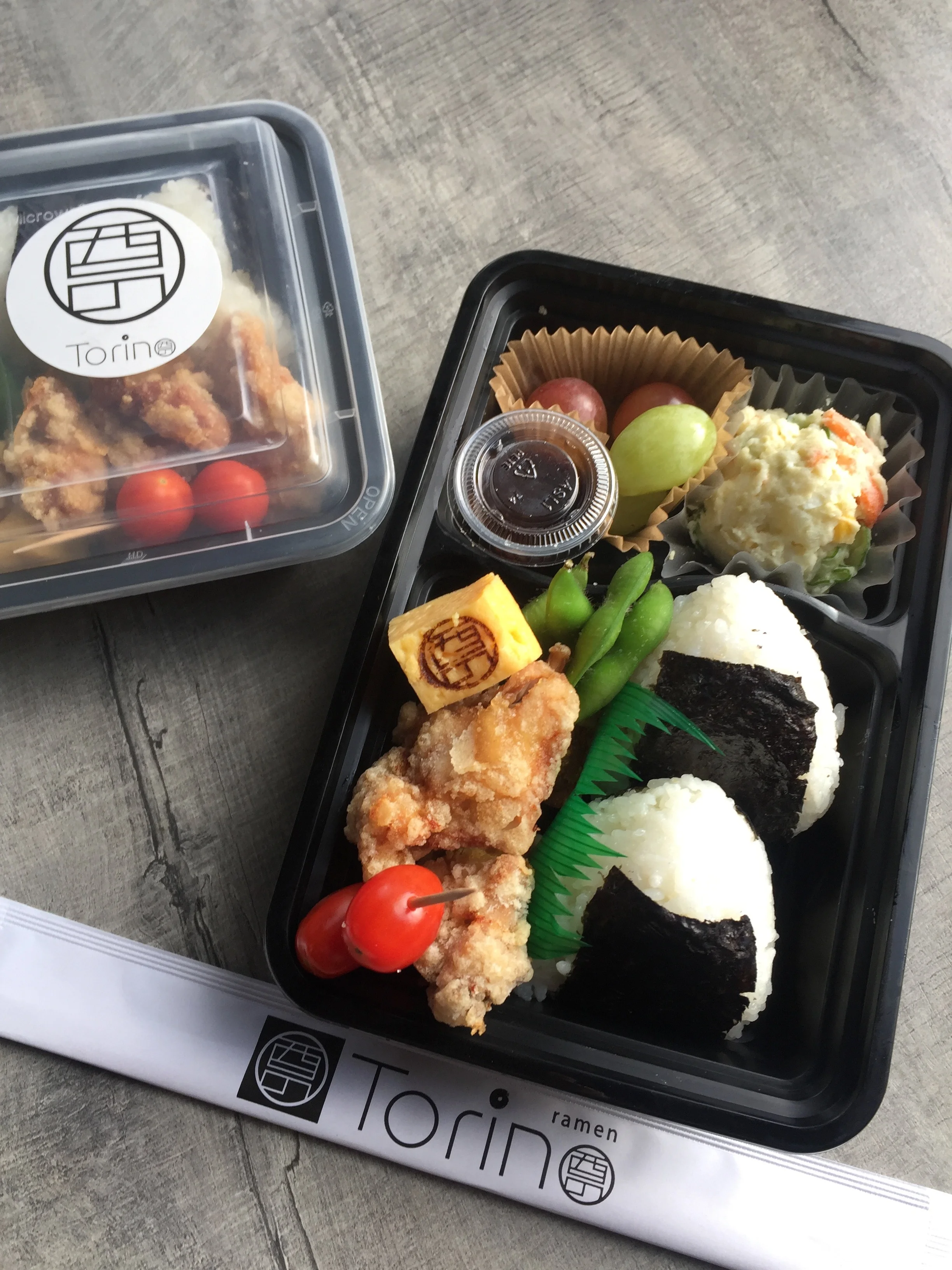 Salmon Rice Ball Bento Starting at $9