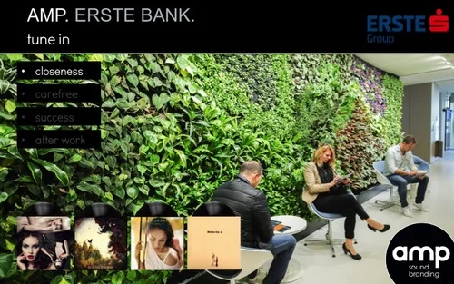 Erste Bank / amp sound branding / audio branding / branded music