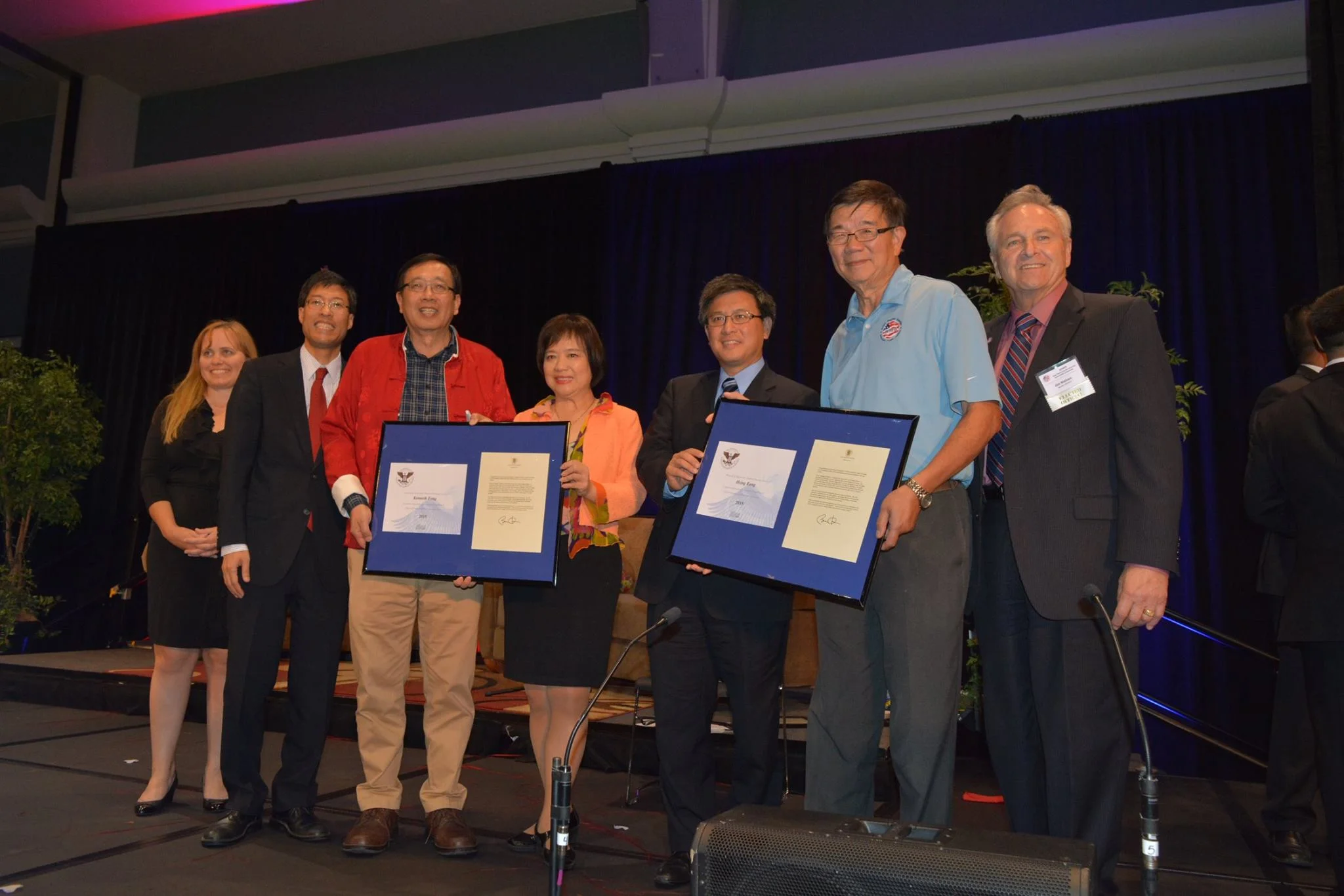Charlotte Danielsson along with CA Senator Richard Pan, CA State Treasurer John Chiang (candidate for CA Governor), and Senator Jim Nielsen
