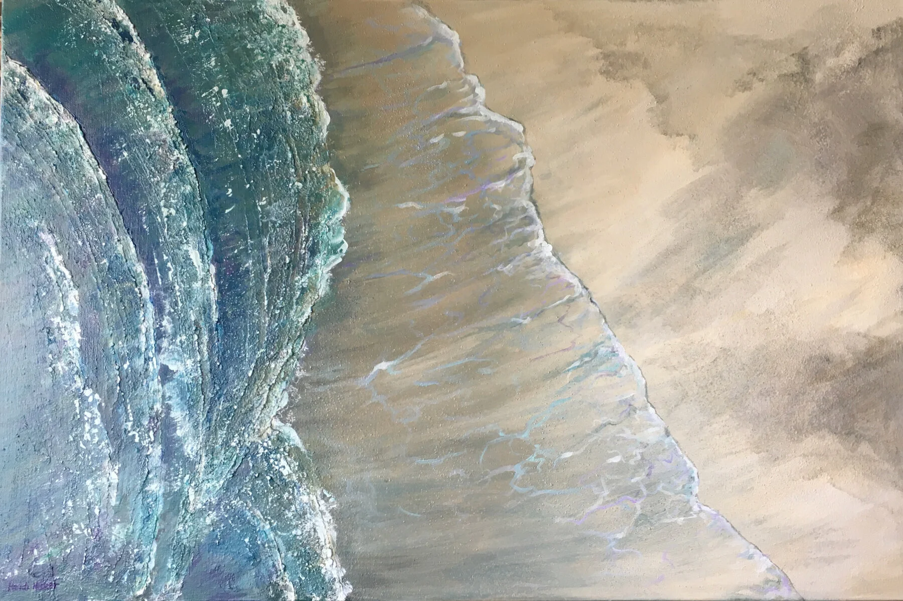 Walking on the Beach 24x36sm - 1 copy.jpeg