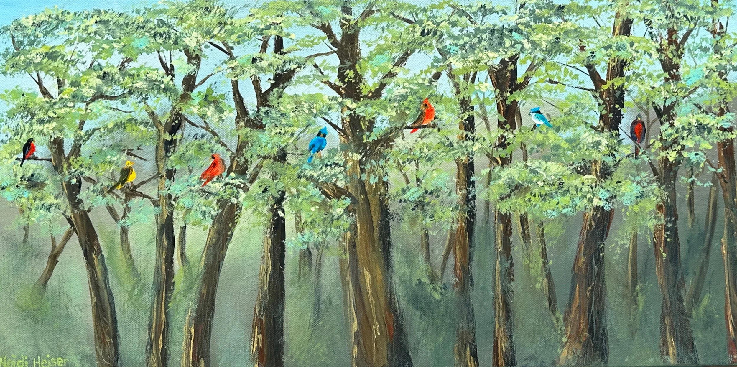 BIRDS IN A FORREST 12x24 - 6.jpeg