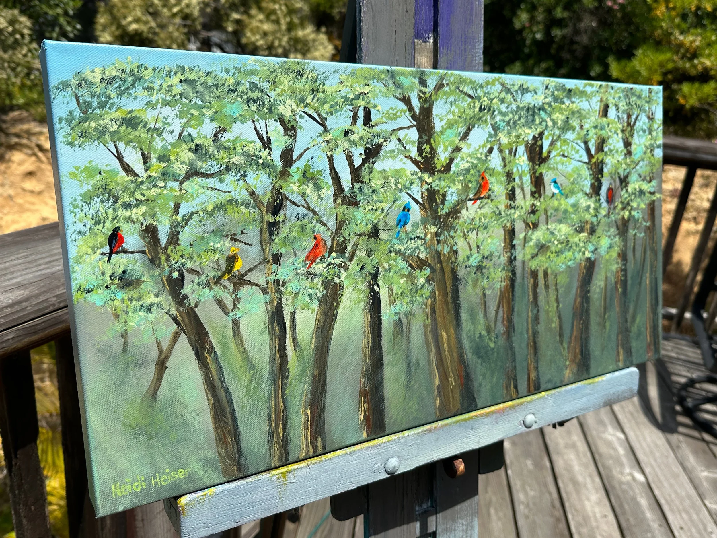 BIRDS IN A FORREST 12x24 - 9.jpeg