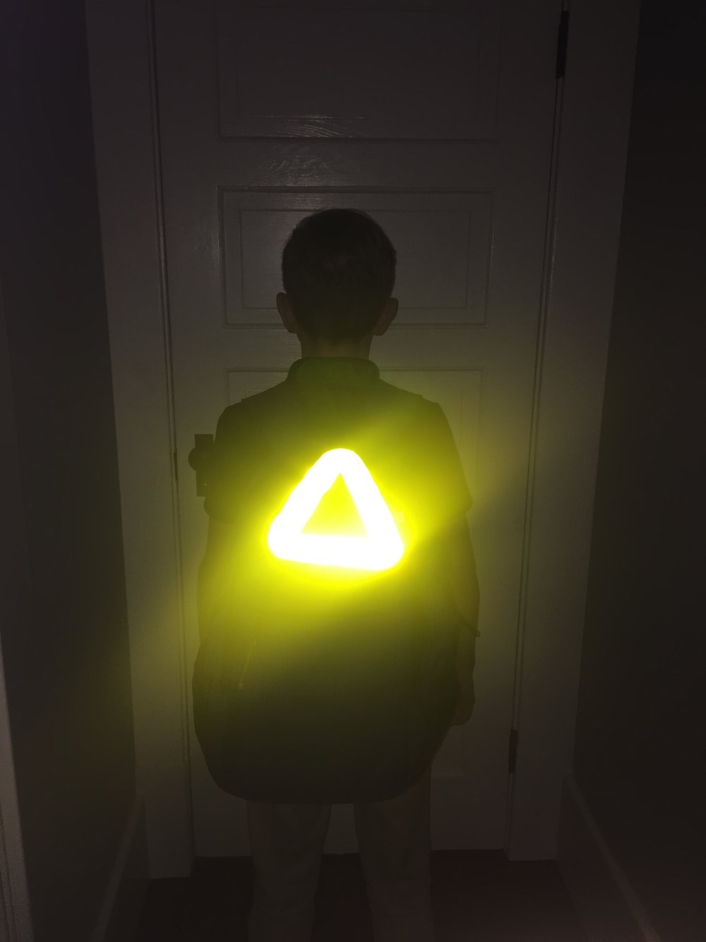 Hi-Vis Reflective Triangle w/ Velcro Strap - - Optional for camp — Easy  Street Cycling