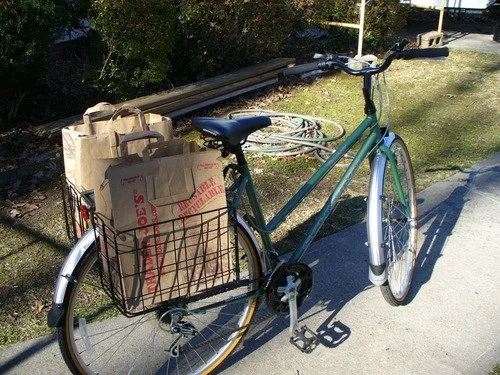 Single Rear Basket Folding Optional for camp — Easy Street Cycling