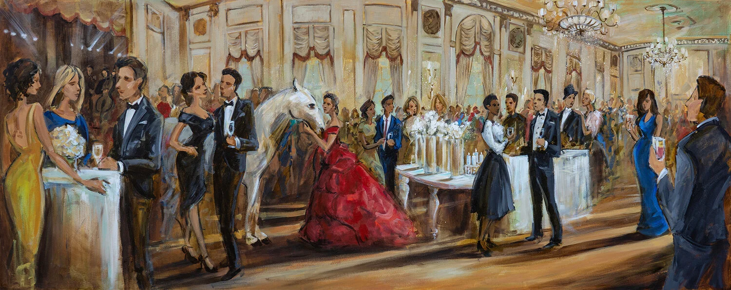 Capturing the Energy: What Live Event Painting Looks Like Beyond Weddings