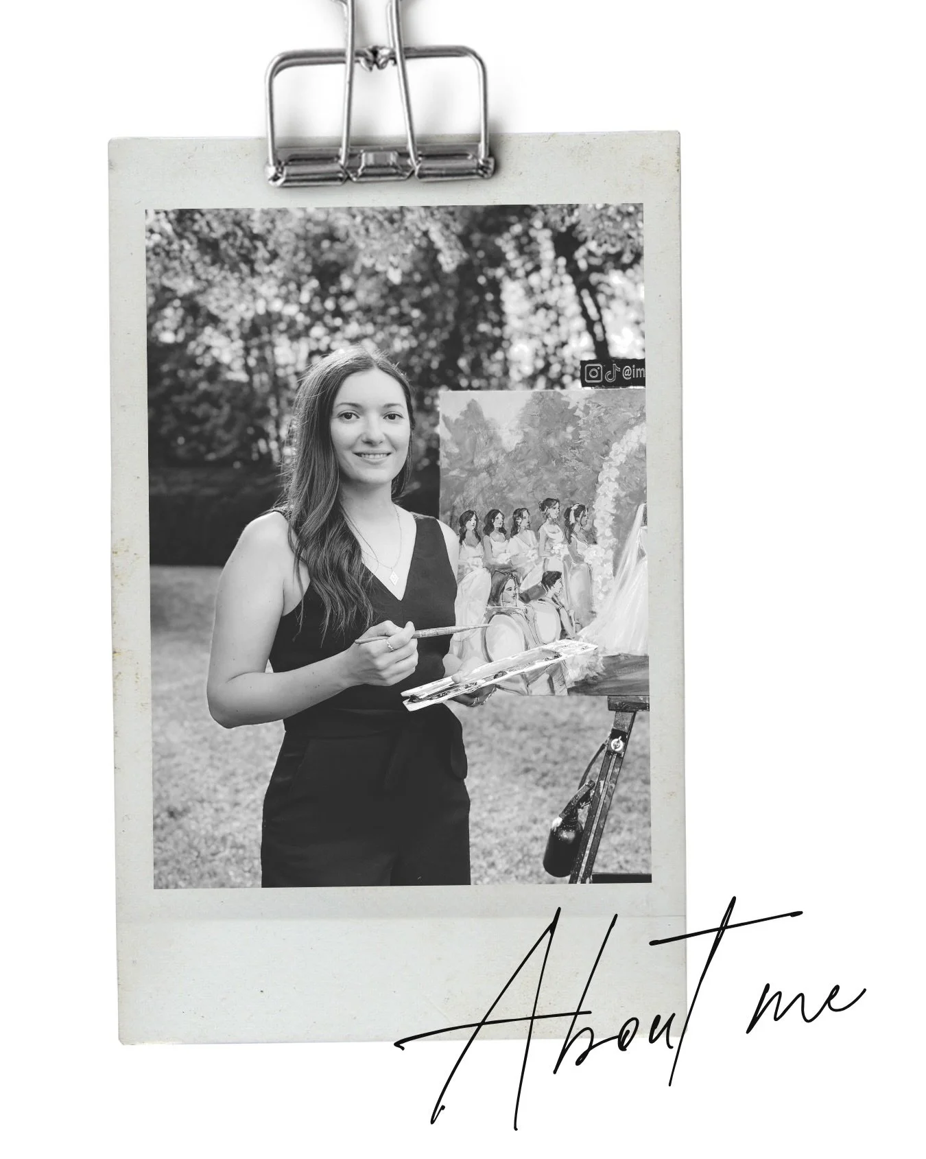 Let me (re)introduce myself. 

Hi, I&rsquo;m Olga 🤍
I&rsquo;m a live wedding painter and illustrator, creating artwork from real moments as they happen.

I&rsquo;ve been painting live since 2012, and I believe weddings are made up of small, meaningf