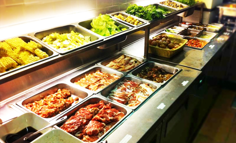 Eating well at a buffet