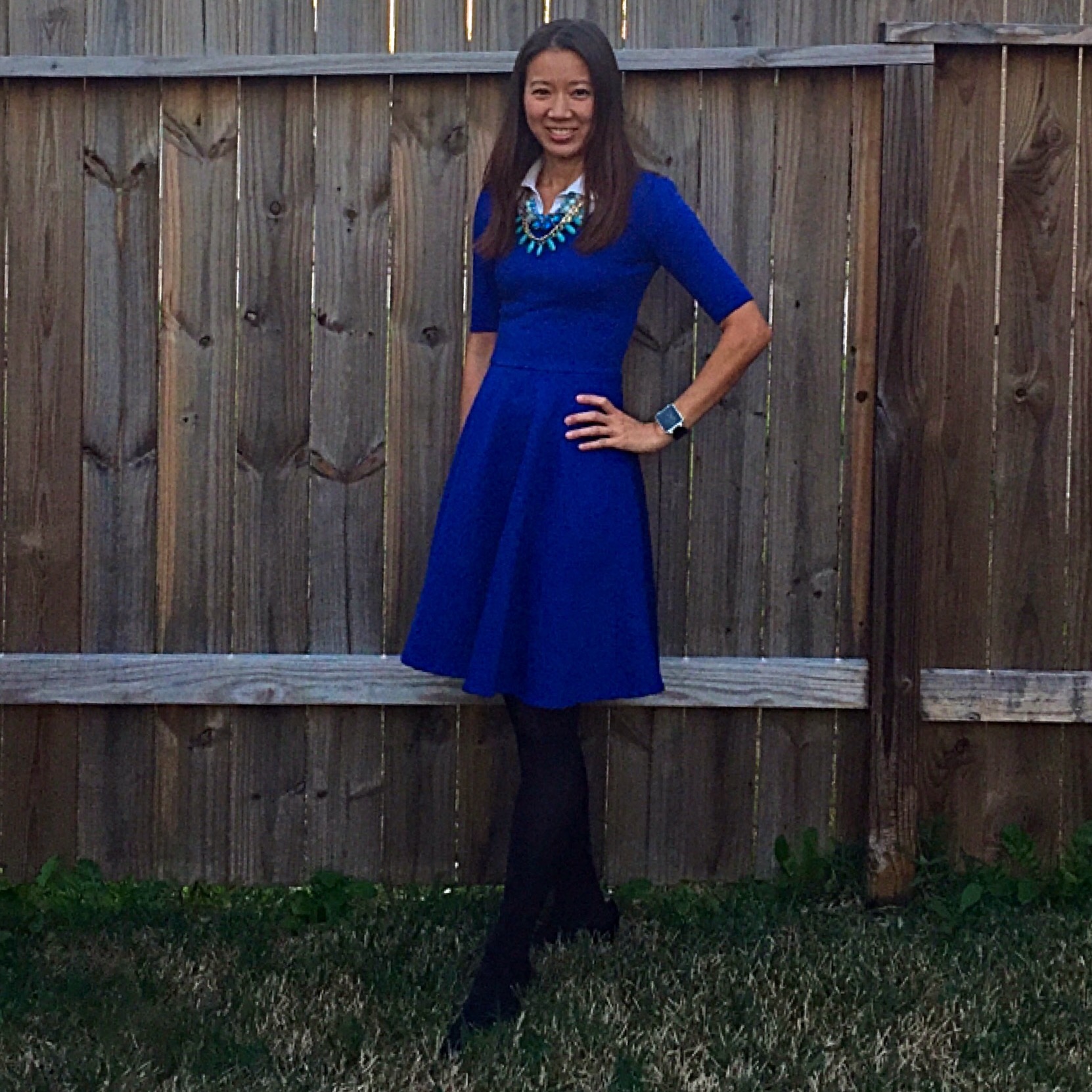 Dressed up Nicole dress.