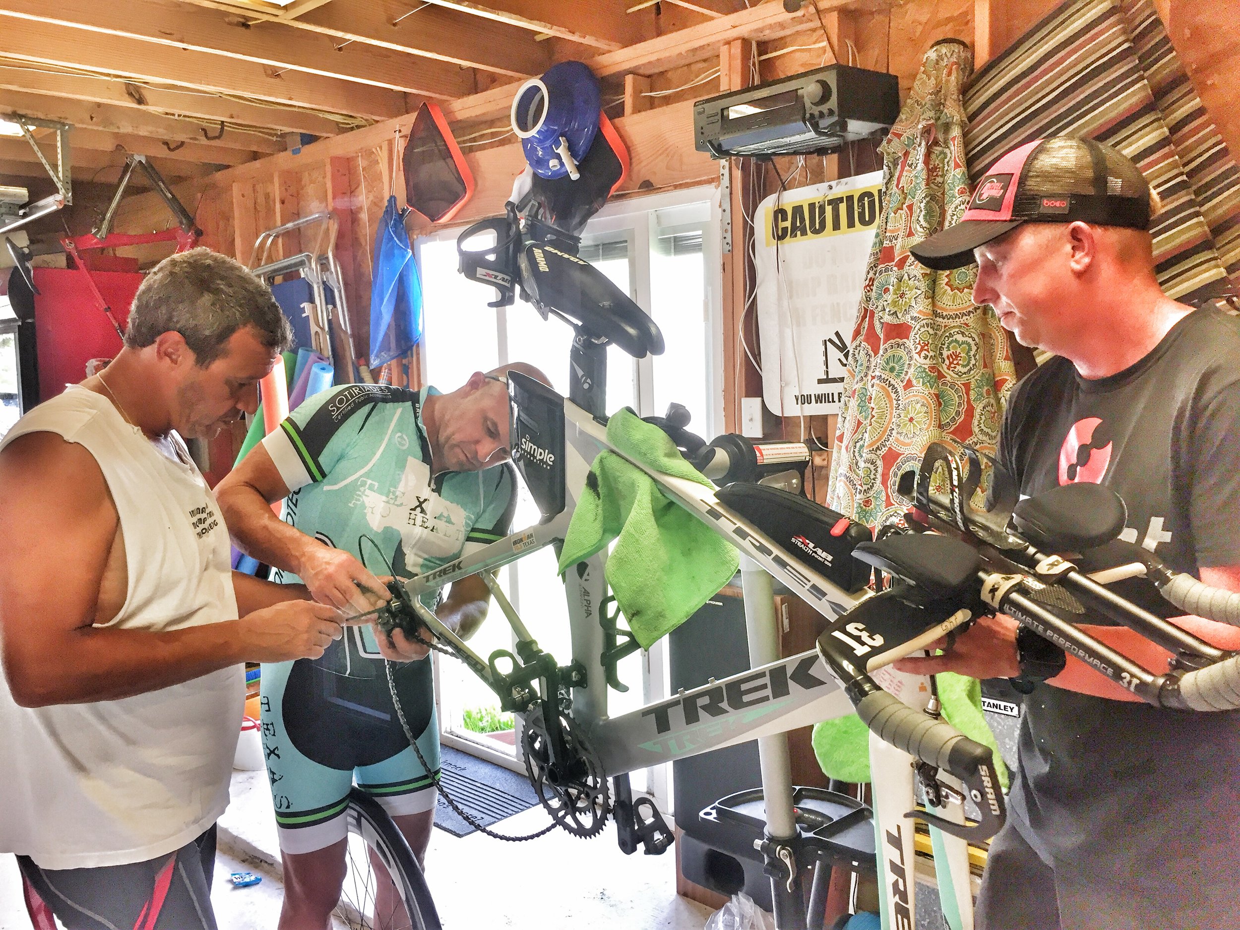 Coaching + free bike maintenance?! Sold! 