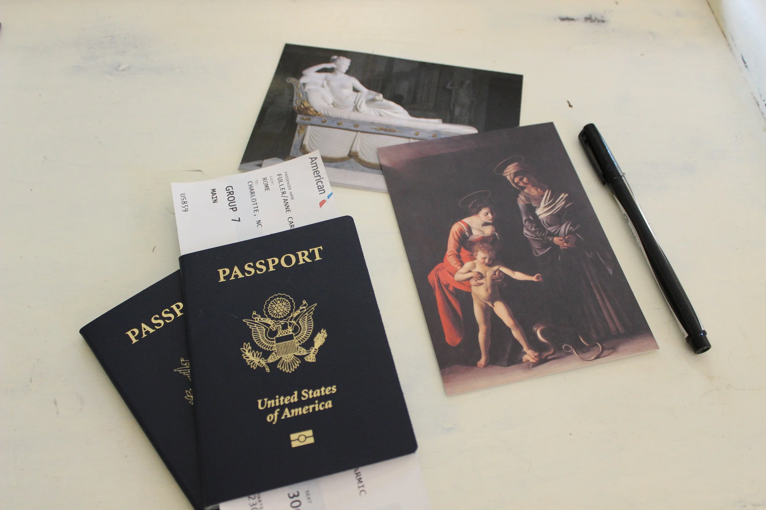 Two Postcards From Italy