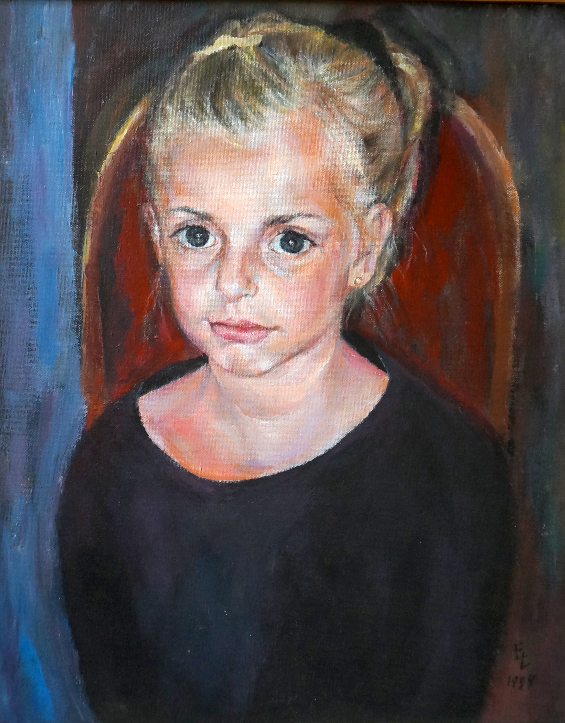 Hanna, Acrylic on Canvas, 20"x16"