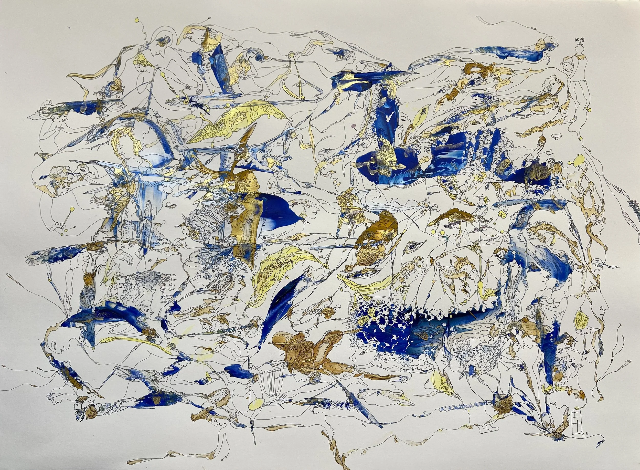 Blue and Beautiful Fantasies, 2024
