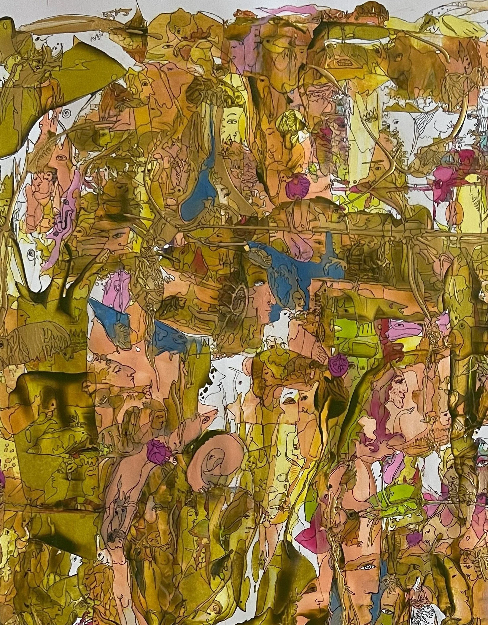 Musical Breeze in the Olive Garden, Fragment 1