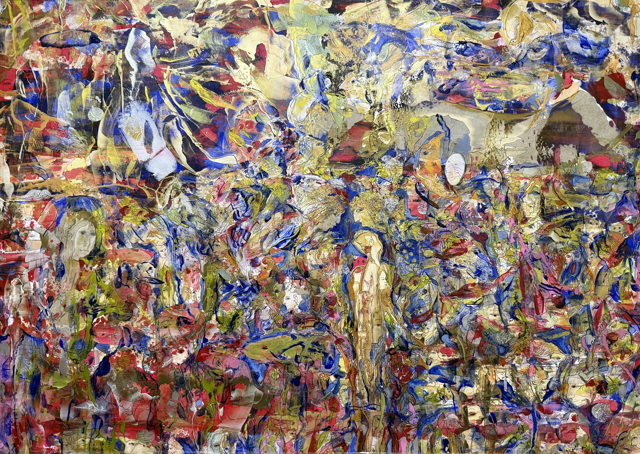 Freedom Space, Acrylic and Ink on Paper, 27.5x39.25, 2022.JPG