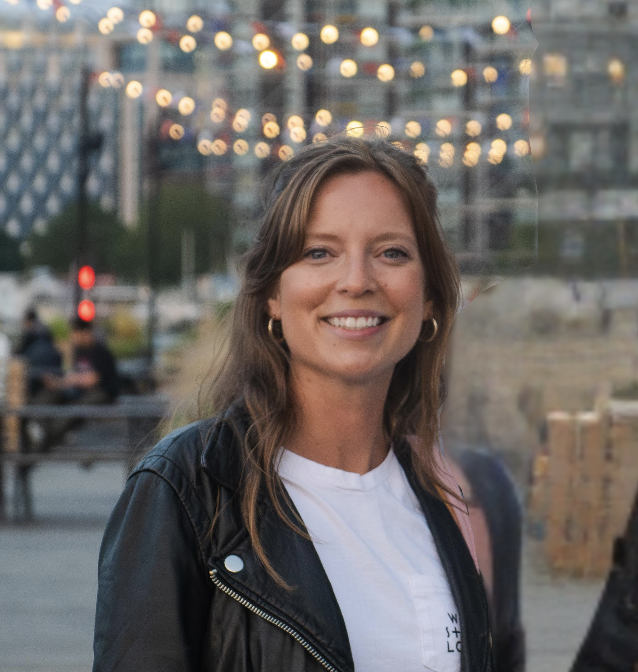 Christina Wiese at a digital nomad happy hour event in London