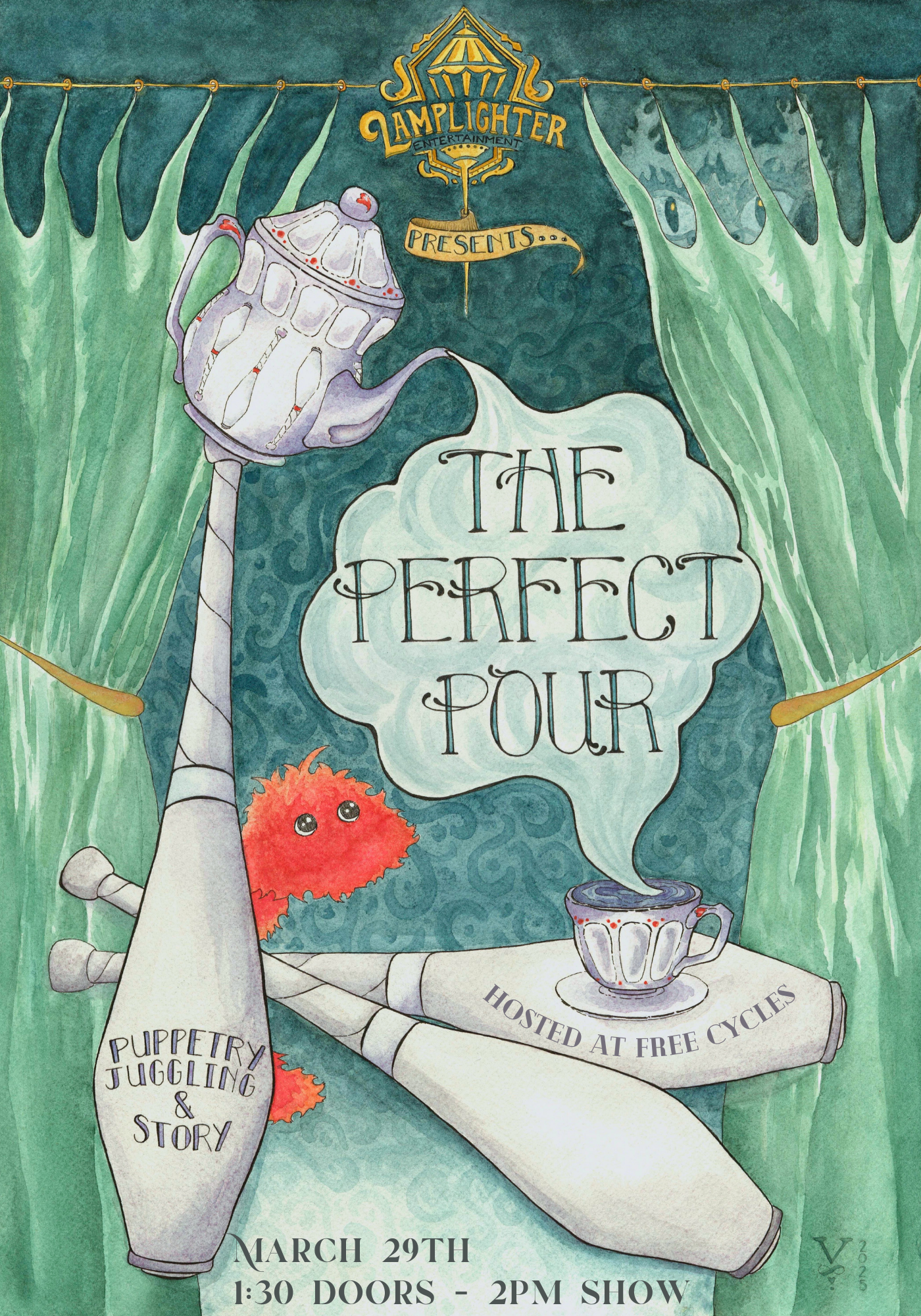 The Perfect Pour: Puppetry and Juggling Show