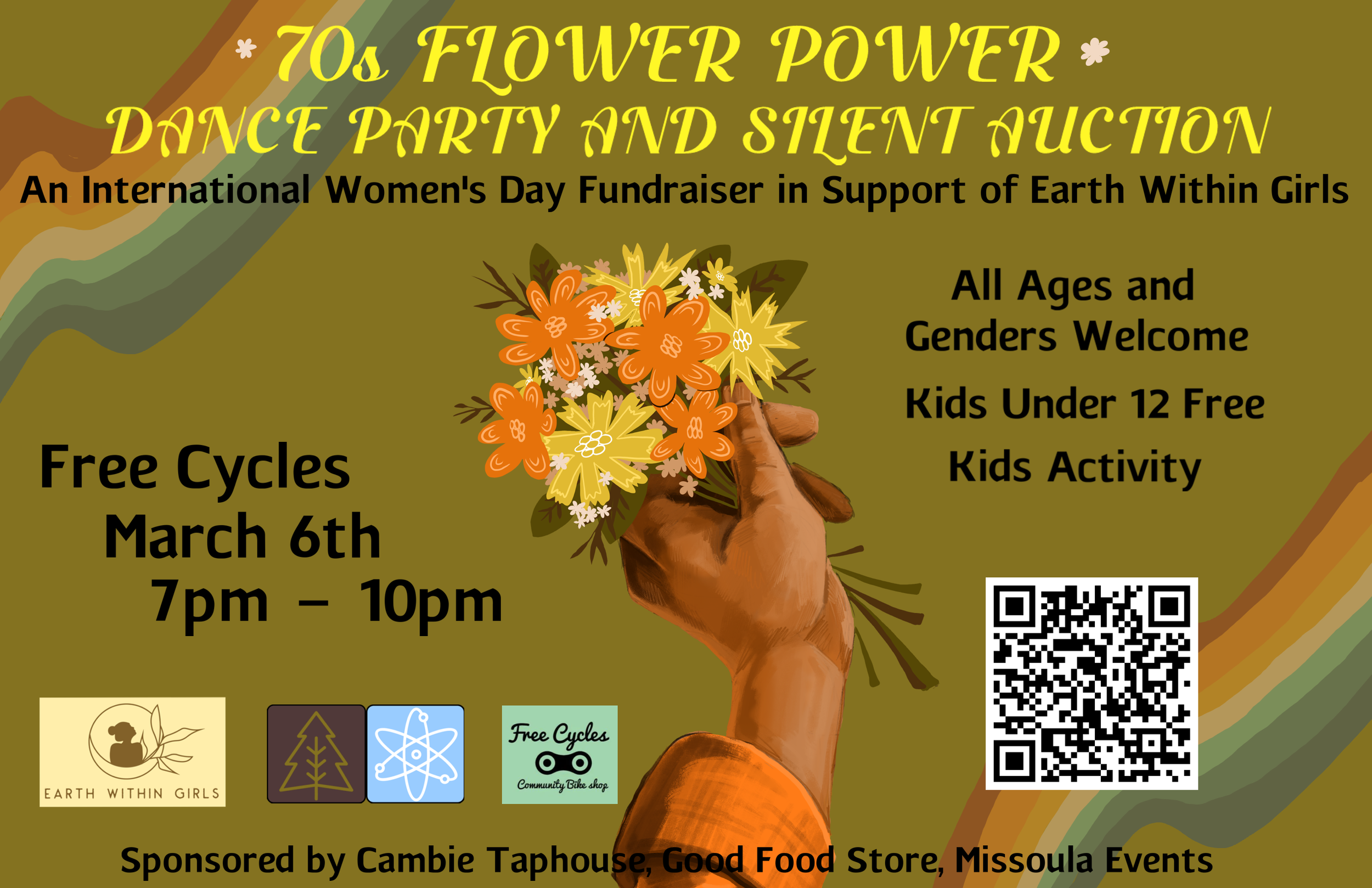 70's Flower Power Dance Party &amp; Auction