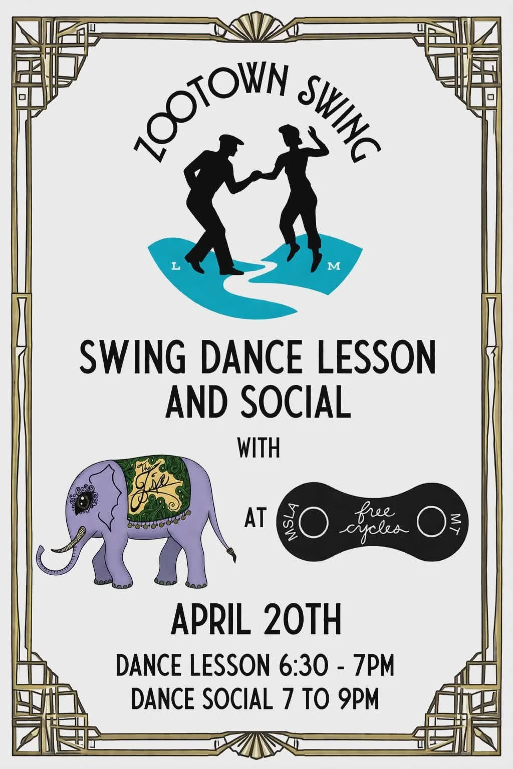 The Jive at Zootown Swing Social Dance, the Lindy Hop!