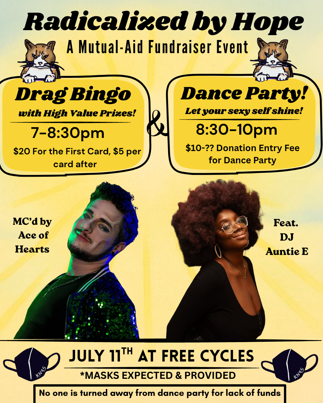 Radicalized by Hope: A Mutual Aid Fundraiser Event