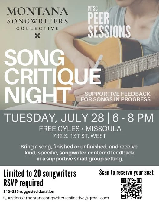 MTSC Peer Sessions: Song Critique Night