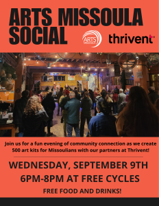Arts Missoula Fall Social! show image