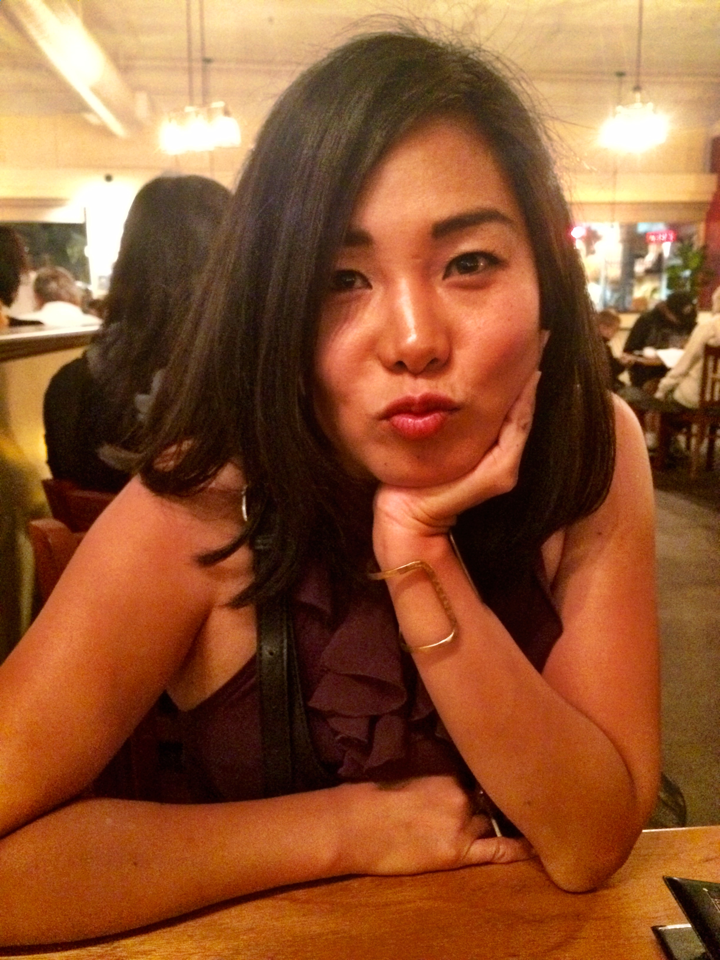 The food was so good we were too busy eating to take pictures. This is the only photo we snapped at the new Lillian's.