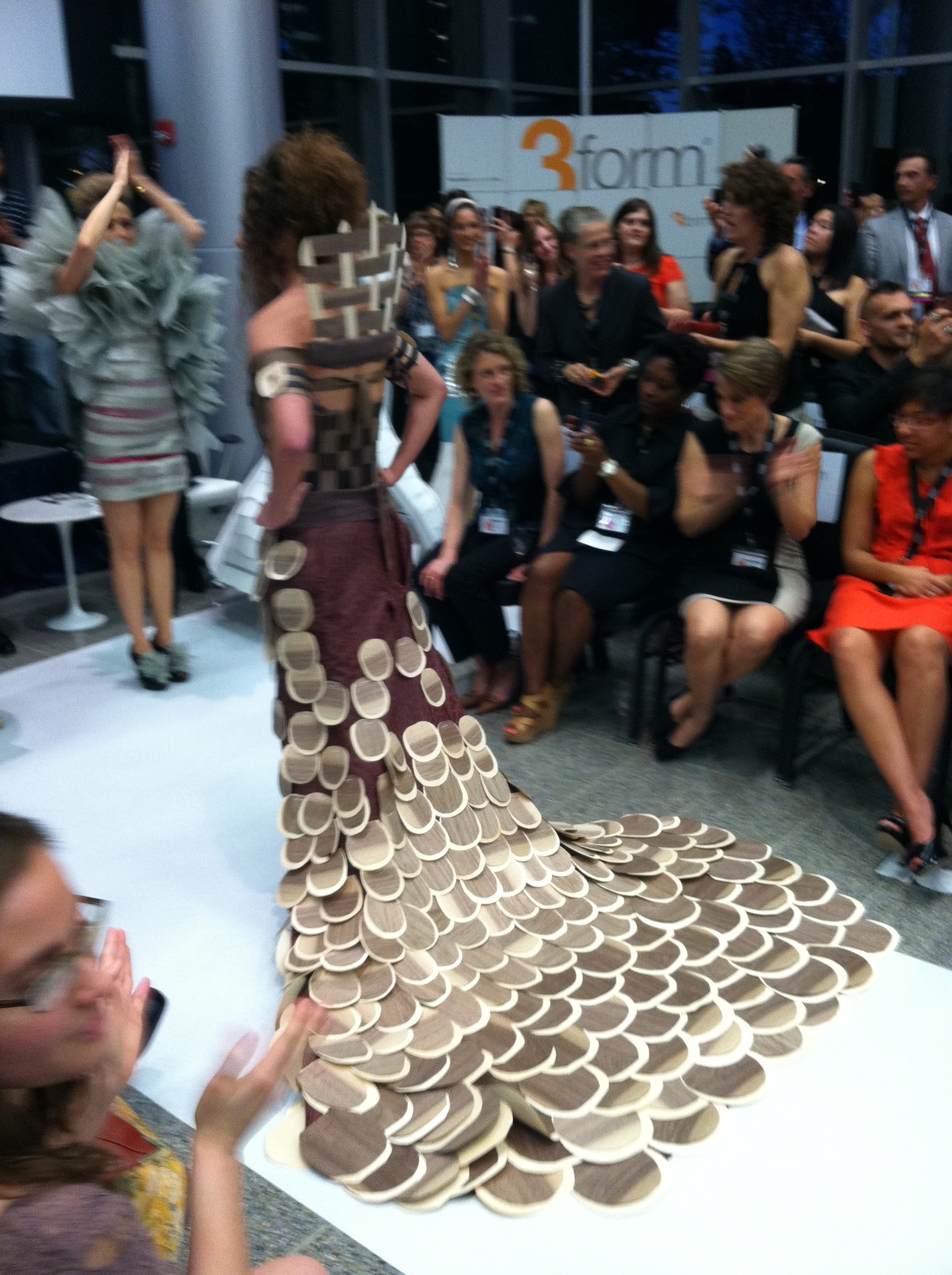 Wood Veneer Dress - 2014