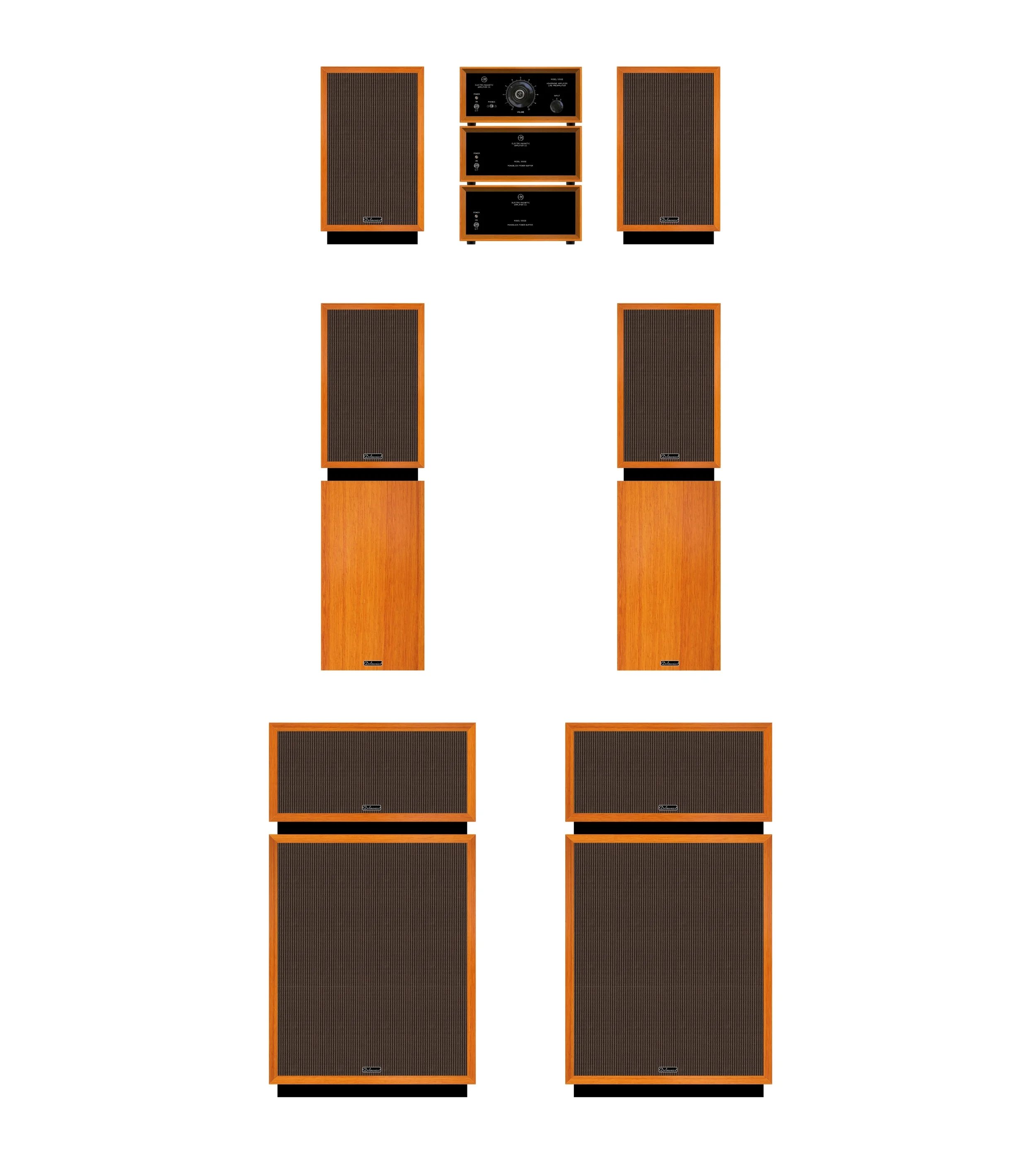 Components shown to relative scale